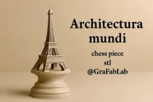 Architectura Mundi "Rook" - chess piece