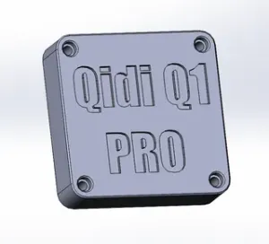 Exhaust port cover Qidi Q1 PRO