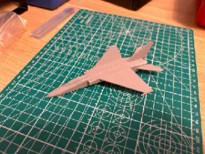 Low Poly JH-7A Flying Leopard aka Flounder Jet Fighter