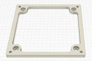 K1 Max - 92mm Rear fan adapter