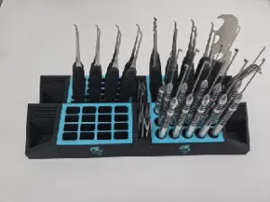 Modular Locksport Organizer - v5.1 (now 2D) - 9/25/2024