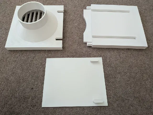customizable exhaust hose to sliding window adapter — Image 3 of 3