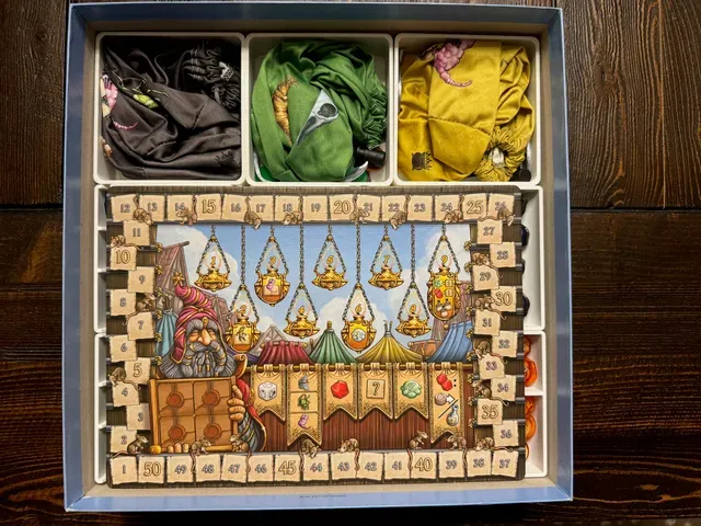 Quacks of Quedlinburg Insert / Organizer - Holds GeekUp Bits & Bags, Herb Witches Expansion — Фото 8 из 10