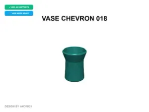 VASE CHEVRON 018