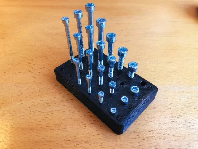 Desktop Screw & Bolt Display Stand M3/M4/M5/M6