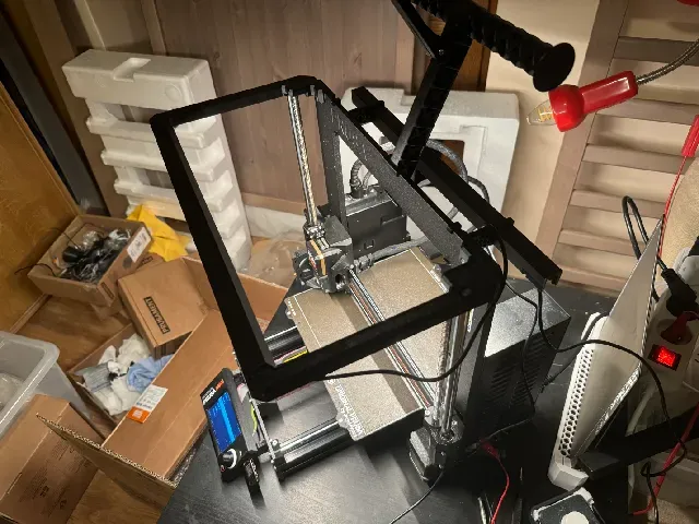 Prusa MK4 Z-axis mounts for IKEA SKYDRAG/SILVERGLANS light bar — Фото 5 из 8
