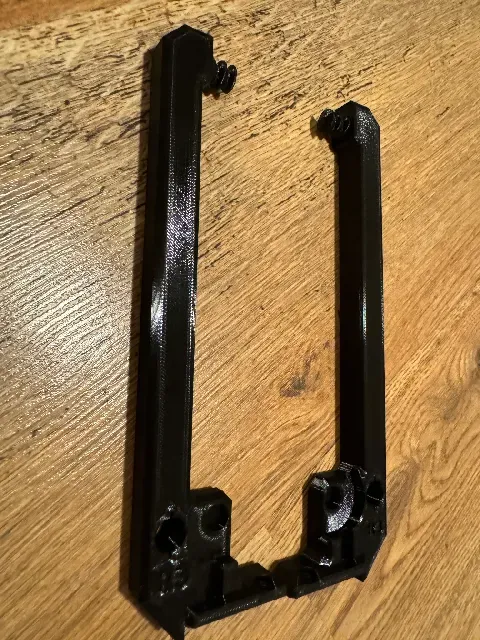 Prusa MK4 Z-axis mounts for IKEA SKYDRAG/SILVERGLANS light bar — Фото 4 из 8