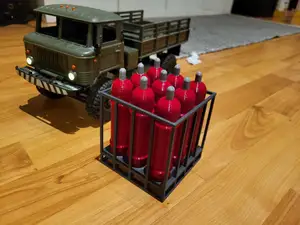Gas Cylinder 1 16 scale for WPL RC Trucks