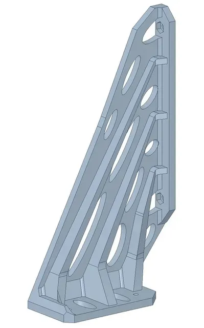 Replacement Frame Brace for Silver or Black PSU - Prusa Mk3, Mk3S/S+, and Mk4 - 3 variations — Image 3 of 8