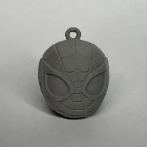 Spider-Man Mask Keychain — Detailed 0.2 mm Print