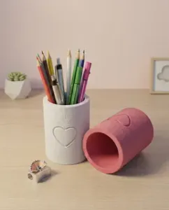 Heart Pen Holder / Makeup Organizer