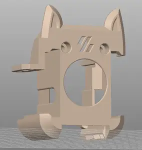 Dragon Burner BLTouch/3DTouch (Cat Cowl Remix)