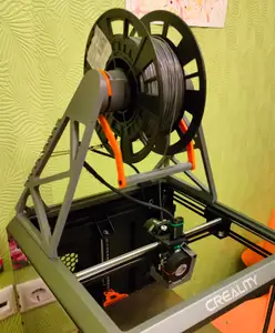 Top spool holder for Creality K1SE/K1C/K1 with additional functionality