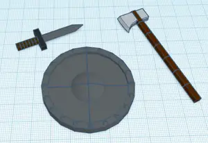 Dummy 13 melee weapon pack #3