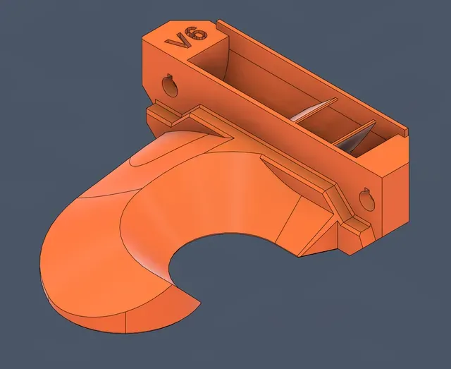 MK4 Nextruder Fan Shroud V2 (Duct) — Image 6 of 12