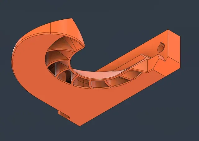 MK4 Nextruder Fan Shroud V2 (Duct) — Image 10 of 12
