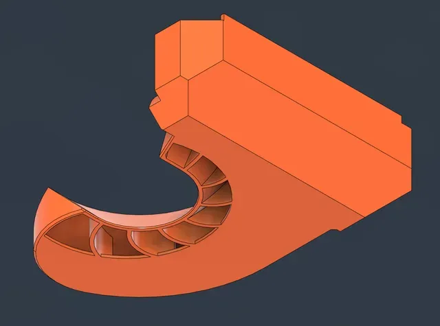 MK4 Nextruder Fan Shroud V2 (Duct) — Image 11 of 12