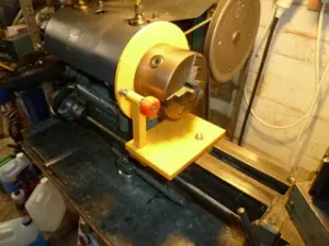 Lathe division mechanism (in OpenSCAD)