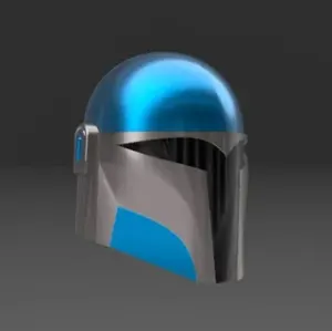 Female Mandalorian Helmet 3D files(3mf)