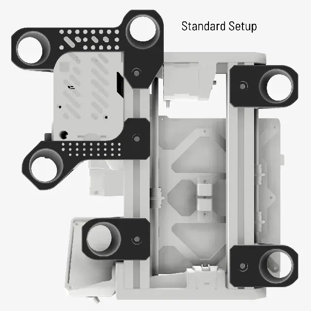 Prusa MINI/MINI+ Squash Ball Feet System & Spool Holder — Фото 5 из 9