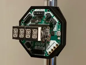 Crickit mount for wire shelf