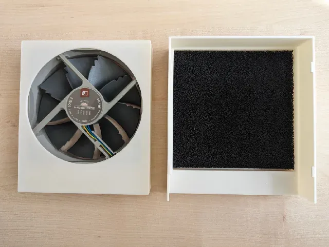 120mm fan solder fume extractor, USB-C — Фото 4 из 4