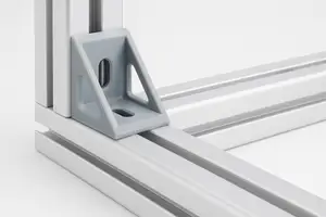 Slim - Item Profil Winkel 40x40 90 Grad / 4040 cornerbracket (8mm Nut)