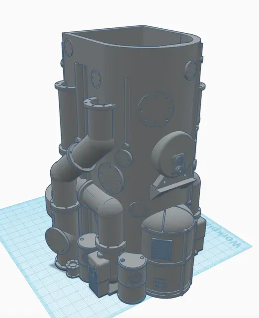Megalopolis Pipe Dice Tower with a story! — Image 5 of 6