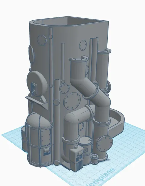 Megalopolis Pipe Dice Tower with a story! — Image 4 of 6