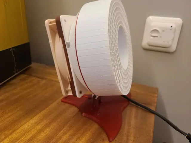 Remote Aircooler targeted (>2,5meter) Laminar Flow 120mm Noctua Desk Fan — Image 9 of 11