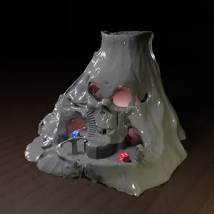 Skull Island Dice Tower