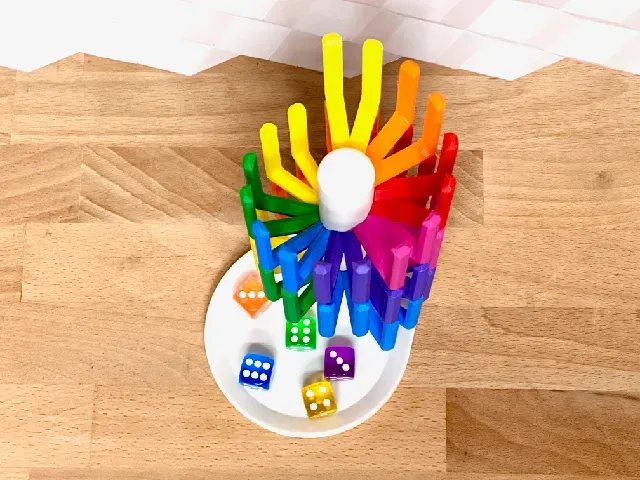 Rainbow Dice Tower (no AMS/MMU needed) — Фото 2 из 5
