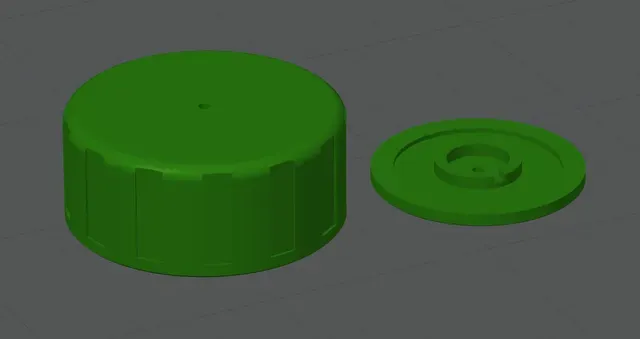 Fuel tank cap for Vari Zongshen engines