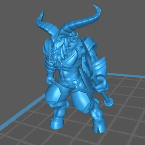 Beastman - Goat-Man - Warrior of Chaos