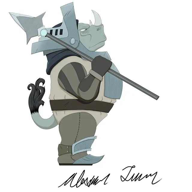 Rhino-man / Rhino-folk / Rhinokin Guard — Фото 4 из 9