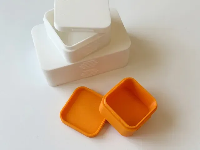 Modern Box (with lid, snap fit and grip) Generator — Fully Parametric and Customizable (OpenSCAD) Simple Case — Фото 3 из 5
