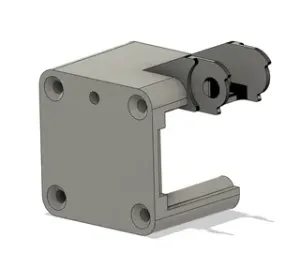 Ender 3 v2 X stepper motor cover with drag chain mount