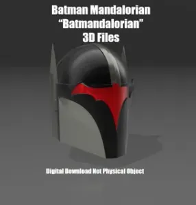 Batmandalorian 3D files(3mf)