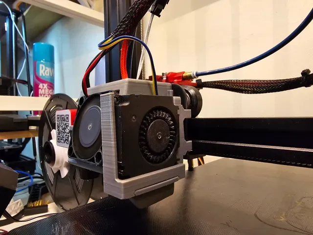 WIP - Ender 3 Max Neo Hot End Shroud — Image 2 of 11