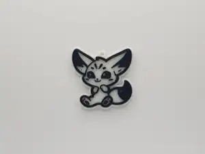 Cute Fennec Fox Keychain