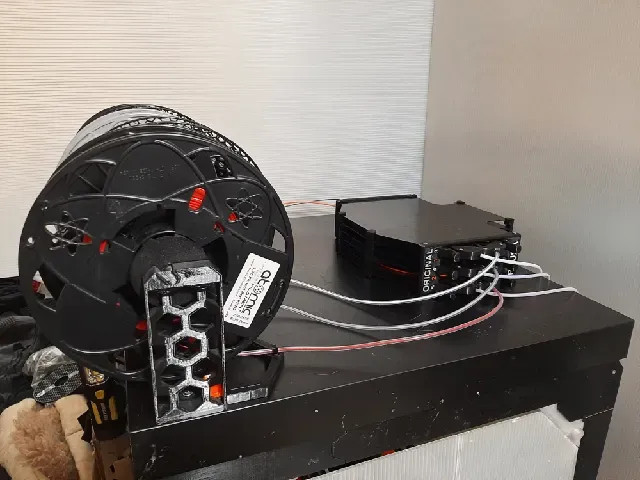 MMU3 spool holder retrofit for Prusa MK3/MMU2S LACK enclosure — Фото 5 из 5