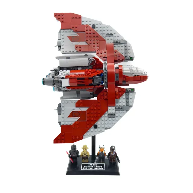 Display Stand for LEGO Star Wars 75362 Ahsoka Tano's T-6 Jedi Shuttle / 7931 T-6 Jedi Shuttle — Фото 2 из 7