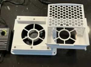 Modular Enclosure Fume Filter — Swappable 28mm Cartridge (Carbon/HEPA)