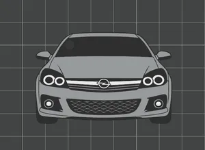 Car Keychain - Opel Astra H