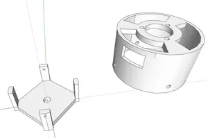 DC brushless motor bracket(for ceiling fan)直流无刷电机支架(吊扇)