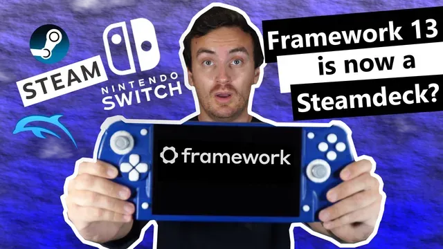 The Framework 13 Gaming Handheld — Image 2 of 4