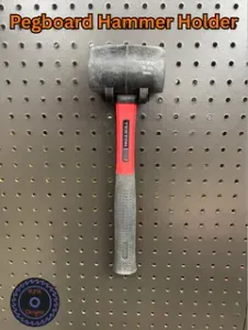 Pegboard Hammer Holder