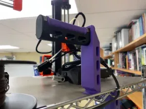 Top Wire shelf spool holder for Filler spool holder