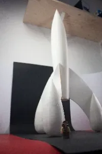 Large TinTin Rocket