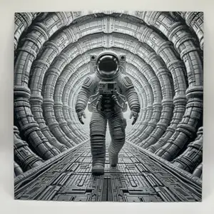 HueForge - Wall Art - "Space Bound"
